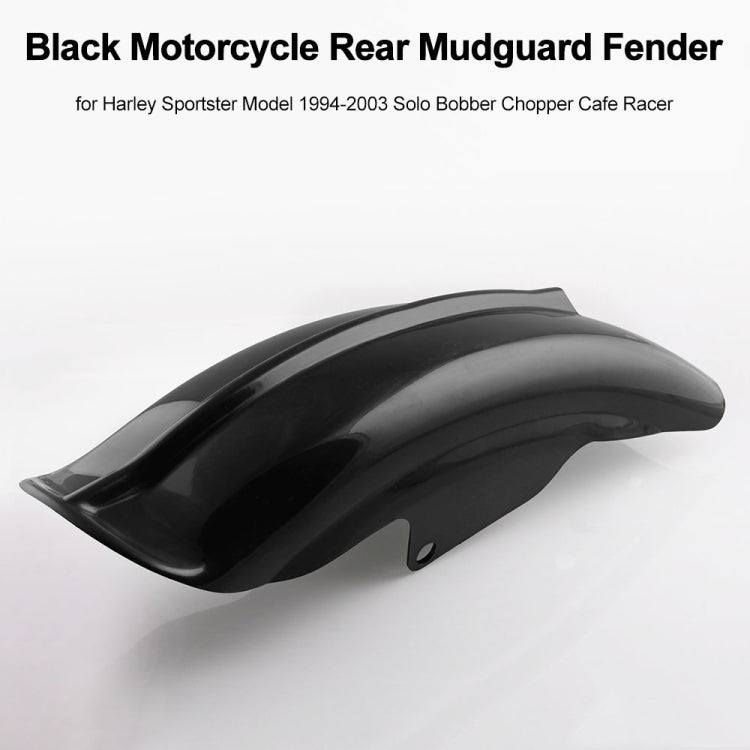 MB-WE001 ABS Motorcycle Modified Rear Mudguards Rear Tire Fender for Harley Davidson 883 XL1200 - Others by PMC TechLife | Online Shopping South Africa | PMC TechLife
