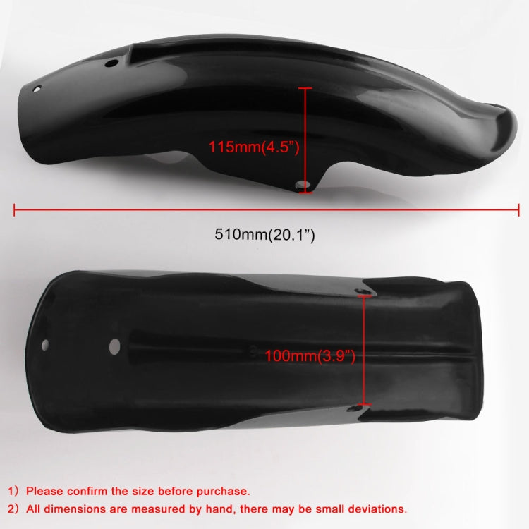 MB-WE001 ABS Motorcycle Modified Rear Mudguards Rear Tire Fender for Harley Davidson 883 XL1200 - Others by PMC TechLife | Online Shopping South Africa | PMC TechLife