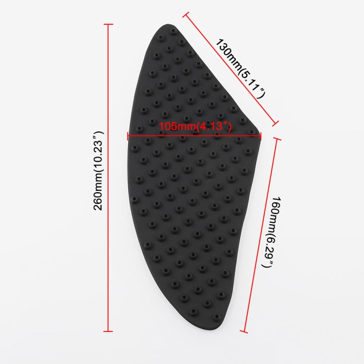 MB-OC024 Motorcycle Modification Accessories Pasteable Tank Anti-slip Side Insulation Protection Pad for Yamaha / Kawasaki / Honda - Protective Gear by PMC TechLife | Online Shopping South Africa | PMC TechLife | Buy Now Pay Later Mobicred