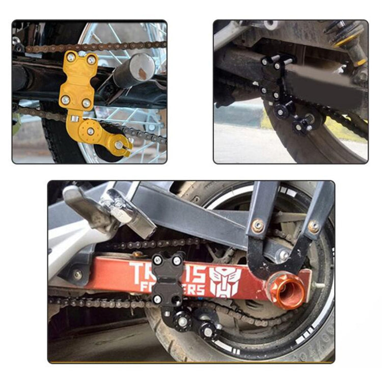 HC154 Motorcycle Modified Accessories Universal Aluminum Alloy Chain Adjuster(Silver) - Replacement Parts by PMC TechLife | Online Shopping South Africa | PMC TechLife