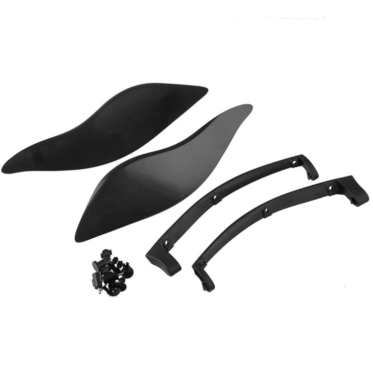 MB-OT360 2 PCS Adjustable Air Deflectors Side Wings Fairing Side Cover Shield for for 2014-2019 Harley Davidson Touring Electra / Street / Tri Glide / CVO - Others by PMC TechLife | Online Shopping South Africa | PMC TechLife | Buy Now Pay Later Mobicred