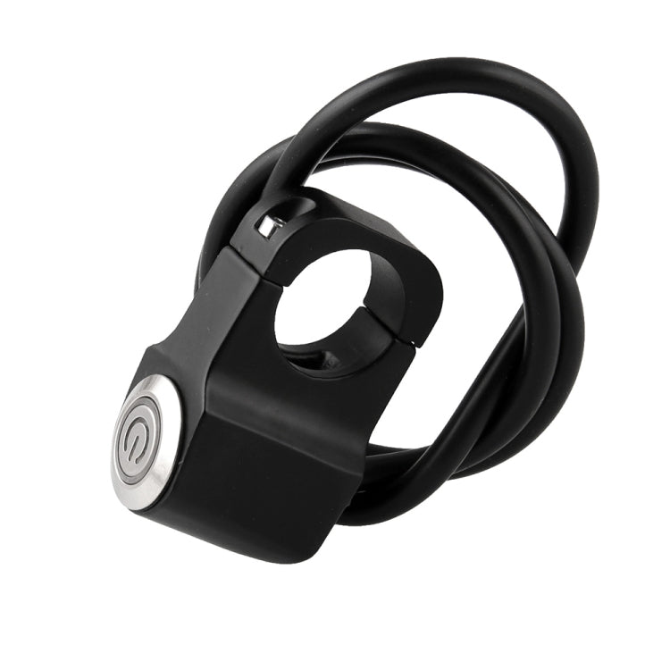 MB-BS001-R Motorcycle Motorcycle Switches 22mm Handlebar Mount Switch Headlight Hazard Brake Light Power Switch with Indicator Light (Red Light) - Electrical System by PMC Jewellery | Online Shopping South Africa | PMC Jewellery | Buy Now Pay Later Mobicred