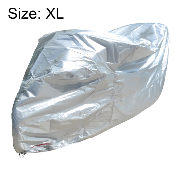 210D Oxford Cloth Motorcycle Electric Car Rainproof Dust-proof Cover, Size: XL (Silver) - Raincoat by PMC TechLife | Online Shopping South Africa | PMC TechLife | Buy Now Pay Later Mobicred