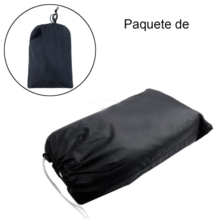 210D Oxford Cloth Motorcycle Electric Car Rainproof Dust-proof Cover, Size: L (Black Silver) - Raincoat by PMC TechLife | Online Shopping South Africa | PMC TechLife | Buy Now Pay Later Mobicred