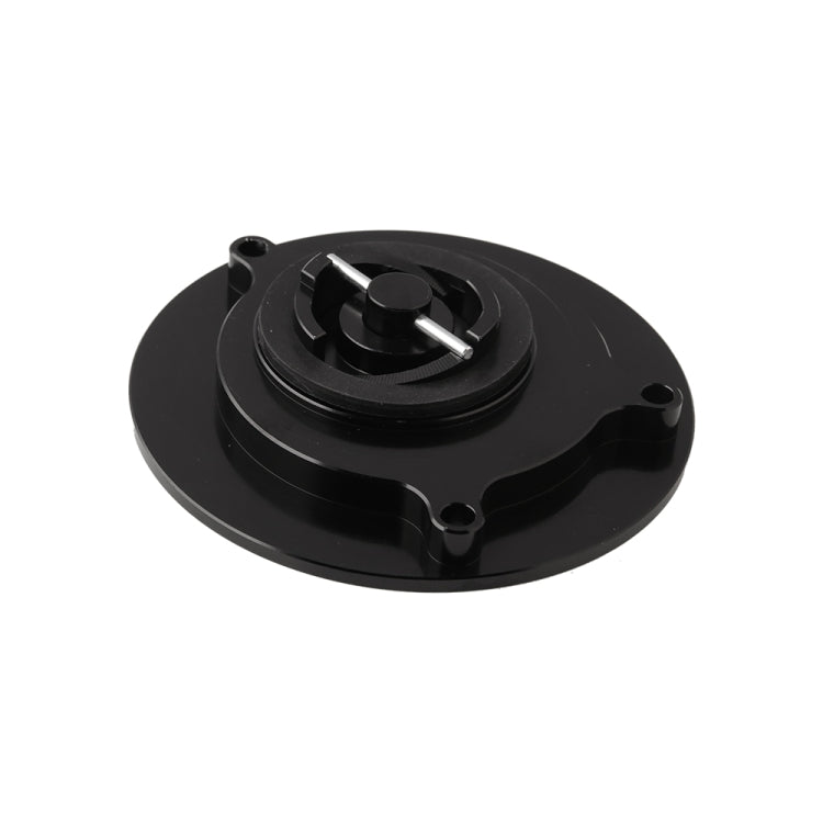 MB-OC029-BK Motorcycle Aluminum Oil Box Cover for Kawasaki FZX-6R / ZX-6RF 1-3 (Black) - Others by PMC TechLife | Online Shopping South Africa | PMC TechLife | Buy Now Pay Later Mobicred