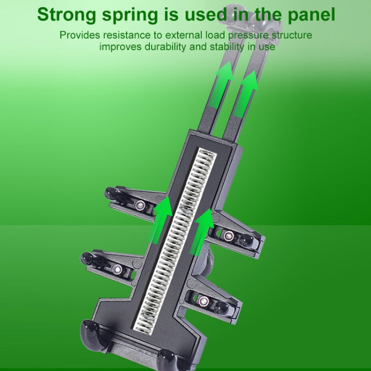 U-shaped Bolt Ball-Head Motorcycle Handlebar Multi-function Eight-jaw Aluminum Phone Navigation Holder Bracket, Width of Phone: 6.5-10.2cm   - Holder by PMC TechLife | Online Shopping South Africa | PMC TechLife | Buy Now Pay Later Mobicred