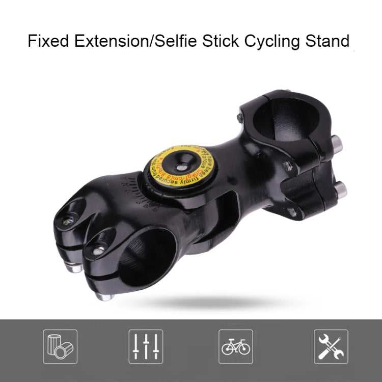 Motorcycle Bicycle Handlebar Fixture Mount Camera Bracket Adapter with Monopod Stand(Black) - Holder by PMC TechLife | Online Shopping South Africa | PMC TechLife | Buy Now Pay Later Mobicred