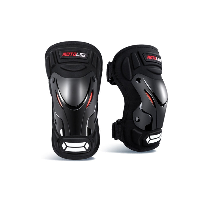 Motolsg 2 in 1 Elbow Pads Outdoor Sports Hiking Ski Motorcycle Bicycle Riding Protective Gear with Reflective Strip (Black) - Protective Gear by PMC TechLife | Online Shopping South Africa | PMC TechLife | Buy Now Pay Later Mobicred