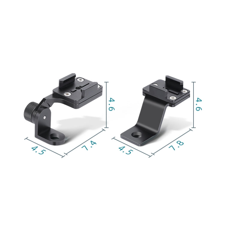 RUIGPRO Motorcycle Handlebar Alloy Phone Bracket for GoPro/ Insta360/DJI OSMO Sport Camera(Red) - Bicycle Handlebar Mount by PMC TechLife | Online Shopping South Africa | PMC TechLife | Buy Now Pay Later Mobicred