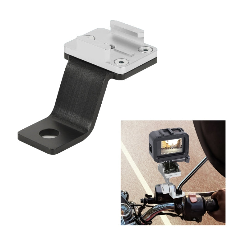 RUIGPRO Motorcycle Handlebar Alloy Phone Bracket for GoPro/ Insta360/DJI OSMO Sport Camera(Silver) - free shipping - PMC TechLife - Order now!