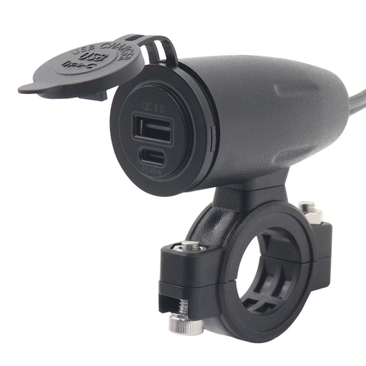 C5931-Z Motorcycle 45W PD Fast Charge + QC3.0 Dual Interface Charger - Battery Charger by PMC TechLife | Online Shopping South Africa | PMC TechLife | Buy Now Pay Later Mobicred