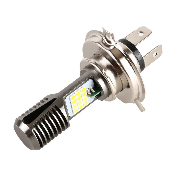 H4 DC12V / 7.4W Motorcycle LED Headlight with 24LEDs SMD-3030 Lamp Beads (Yellow + White) - Headlights by PMC TechLife | Online Shopping South Africa | PMC TechLife | Buy Now Pay Later Mobicred