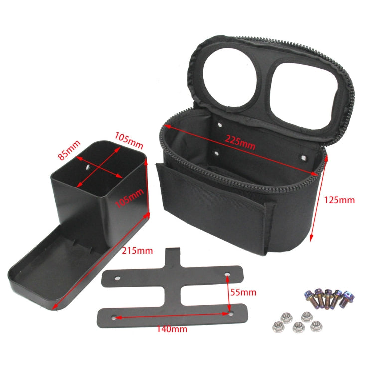 For Yamaha XMAX300/250 Motorcycle Modification Accessories Storage Drink Cup Holder - Ornamental Parts by PMC TechLife | Online Shopping South Africa | PMC TechLife | Buy Now Pay Later Mobicred