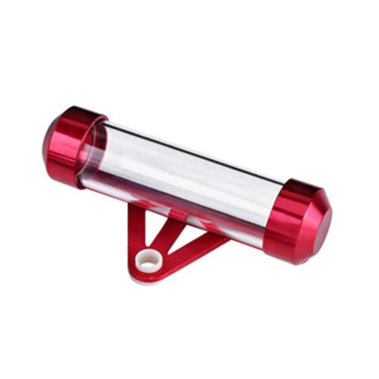 MP1001 Motorcycle Paper Car License Plate Placement Tube Waterproof Motorcycle Tax Tube Cylindrical Disc Paper Holder Air Vehicle License Plate Frame for Motorcycles(Red) - Others by PMC TechLife | Online Shopping South Africa | PMC TechLife | Buy Now Pay Later Mobicred