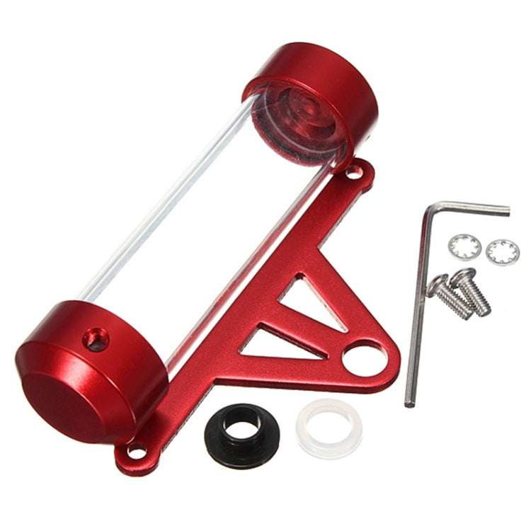 MP1001 Motorcycle Paper Car License Plate Placement Tube Waterproof Motorcycle Tax Tube Cylindrical Disc Paper Holder Air Vehicle License Plate Frame for Motorcycles(Red) - Others by PMC TechLife | Online Shopping South Africa | PMC TechLife | Buy Now Pay Later Mobicred