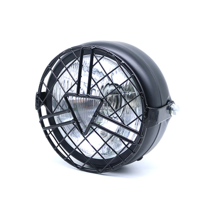 Motorcycle Arrowhead Reticular Retro Lamp LED Headlight Modification Accessories for CG125 / GN125 (White) - free shipping - PMC TechLife - Order now!