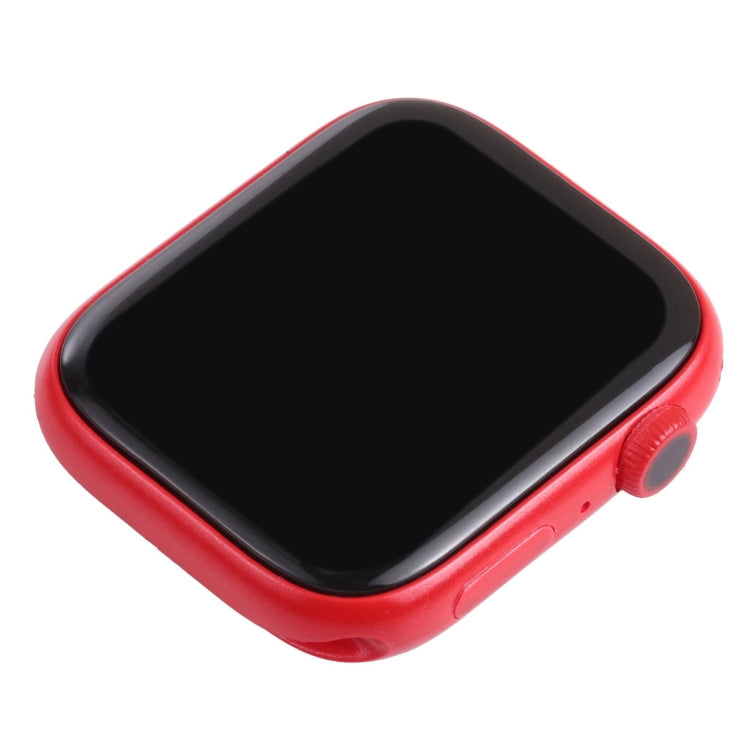 For Apple Watch Series 7 41mm Black Screen Non-Working Fake Dummy Display Model, For Photographing Watch-strap, No Watchband (Red) - free shipping - PMC Jewellery - Order now!
