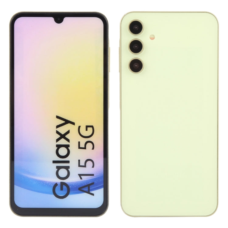 For Samsung Galaxy A15 5G Color Screen Non-Working Fake Dummy Display Model (Yellow) - For Galaxy by PMC Jewellery | Online Shopping South Africa | PMC Jewellery | Buy Now Pay Later Mobicred