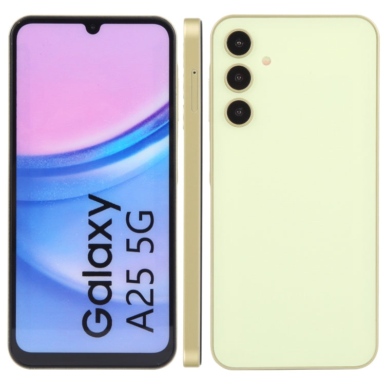 For Samsung Galaxy A25 5G Color Screen Non-Working Fake Dummy Display Model (Yellow) - For Galaxy by PMC TechLife | Online Shopping South Africa | PMC TechLife | Buy Now Pay Later Mobicred