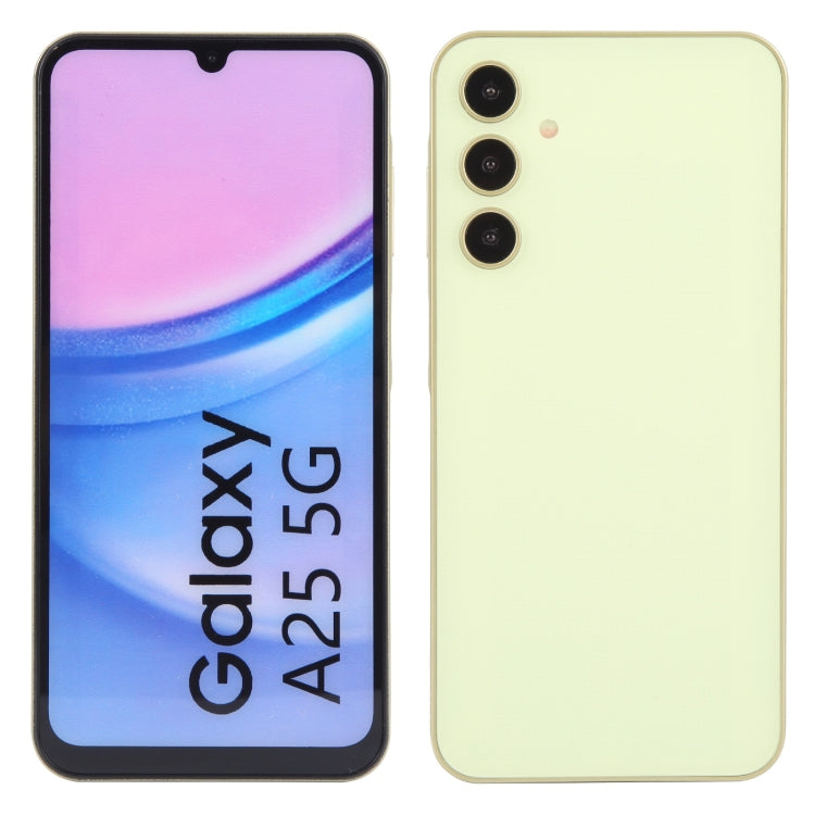 For Samsung Galaxy A25 5G Color Screen Non-Working Fake Dummy Display Model (Yellow) - For Galaxy by PMC TechLife | Online Shopping South Africa | PMC TechLife | Buy Now Pay Later Mobicred