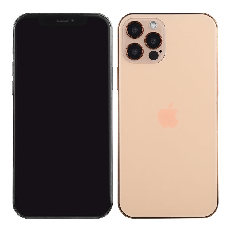 For iPhone 12 Pro Max Black Screen Non-Working Fake Dummy Display Model (Gold) - free shipping - PMC Jewellery - Order now!