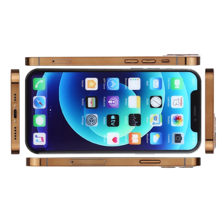 For iPhone 12 Pro Max Color Screen Non-Working Fake Dummy Display Model (Gold) - free shipping - PMC Jewellery - Order now!