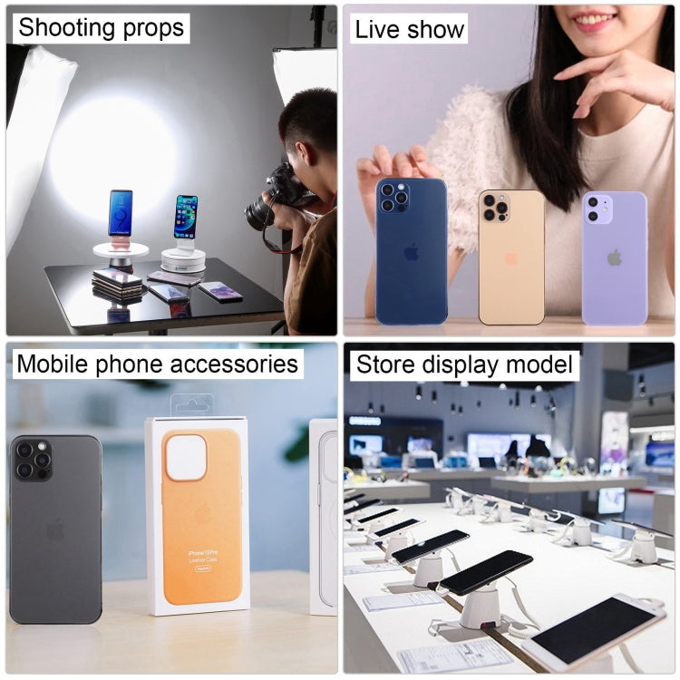 For iPhone 12 Pro Max Color Screen Non-Working Fake Dummy Display Model(Silver) - For iPhone & iPad by PMC TechLife | Online Shopping South Africa | PMC TechLife