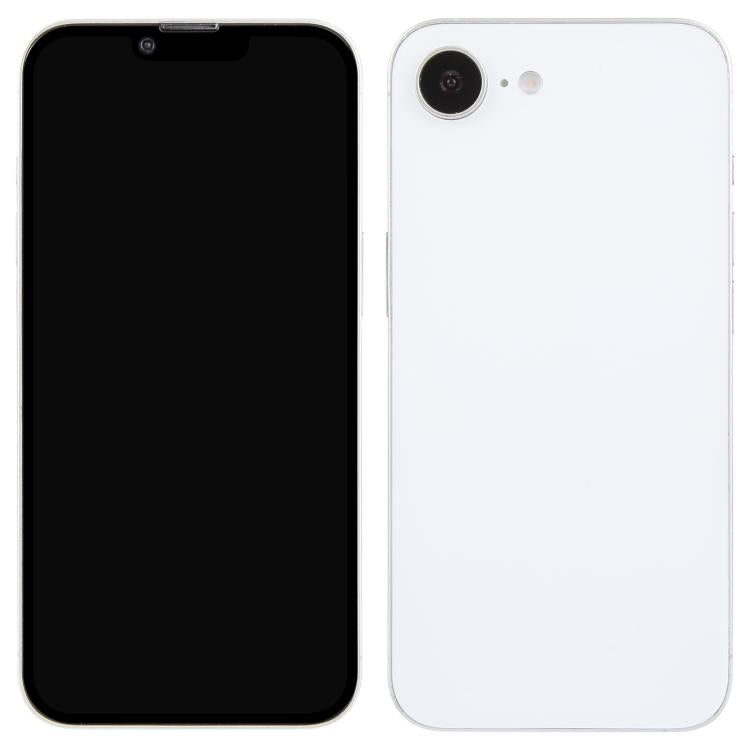 For iPhone 16e Black Screen Non-Working Fake Dummy Display Model (White) - For iPhone & iPad by PMC TechLife | Online Shopping South Africa | PMC TechLife | Buy Now Pay Later Mobicred