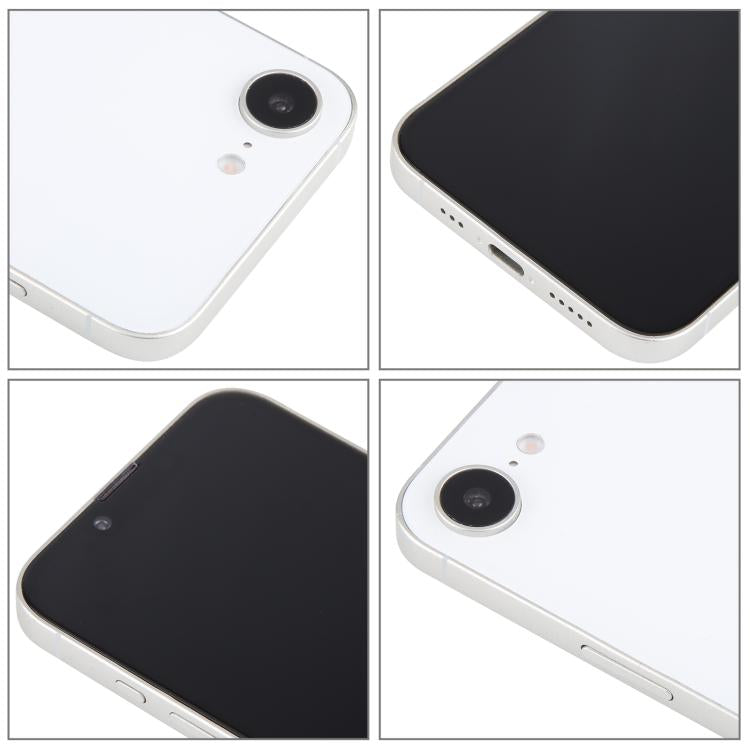 For iPhone 16e Black Screen Non-Working Fake Dummy Display Model (White) - For iPhone & iPad by PMC TechLife | Online Shopping South Africa | PMC TechLife | Buy Now Pay Later Mobicred