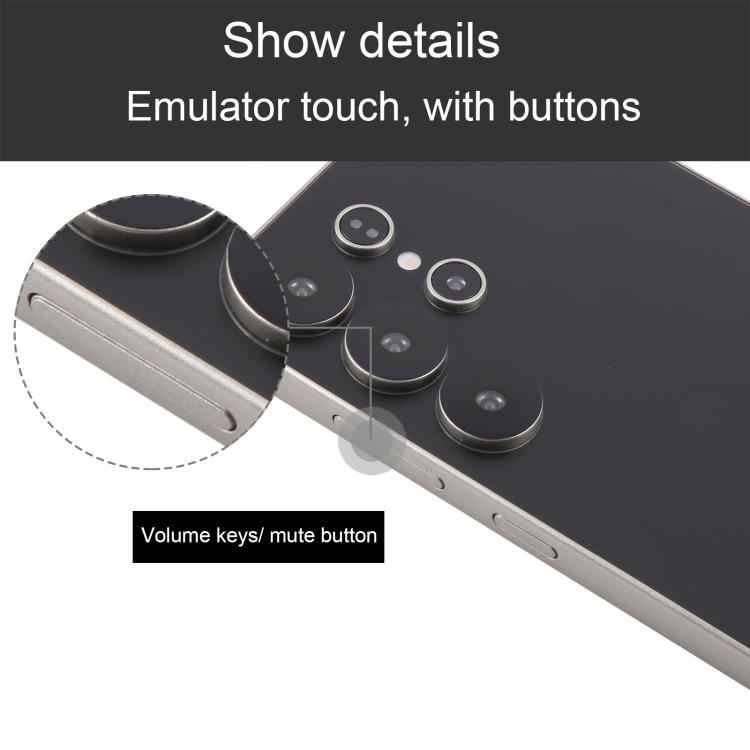 For Samsung Galaxy S25 Ultra 5G Color Screen Non-Working Fake Dummy Display Model (Black Grey) - For Galaxy by PMC TechLife | Online Shopping South Africa | PMC TechLife | Buy Now Pay Later Mobicred