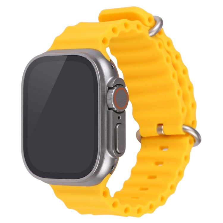 For Apple Watch Ultra 49mm Black Screen Non-Working Fake Dummy Display Model (Yellow) - Watch Model by PMC TechLife | Online Shopping South Africa | PMC TechLife | Buy Now Pay Later Mobicred