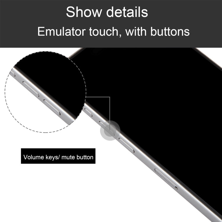 For iPhone 15 Pro Black Screen Non-Working Fake Dummy Display Model (Natural Titanium) - For iPhone & iPad by PMC TechLife | Online Shopping South Africa | PMC TechLife
