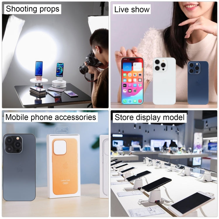 For iPhone 15 Pro Max Color Screen Non-Working Fake Dummy Display Model (White) - For iPhone & iPad by PMC TechLife | Online Shopping South Africa | PMC TechLife