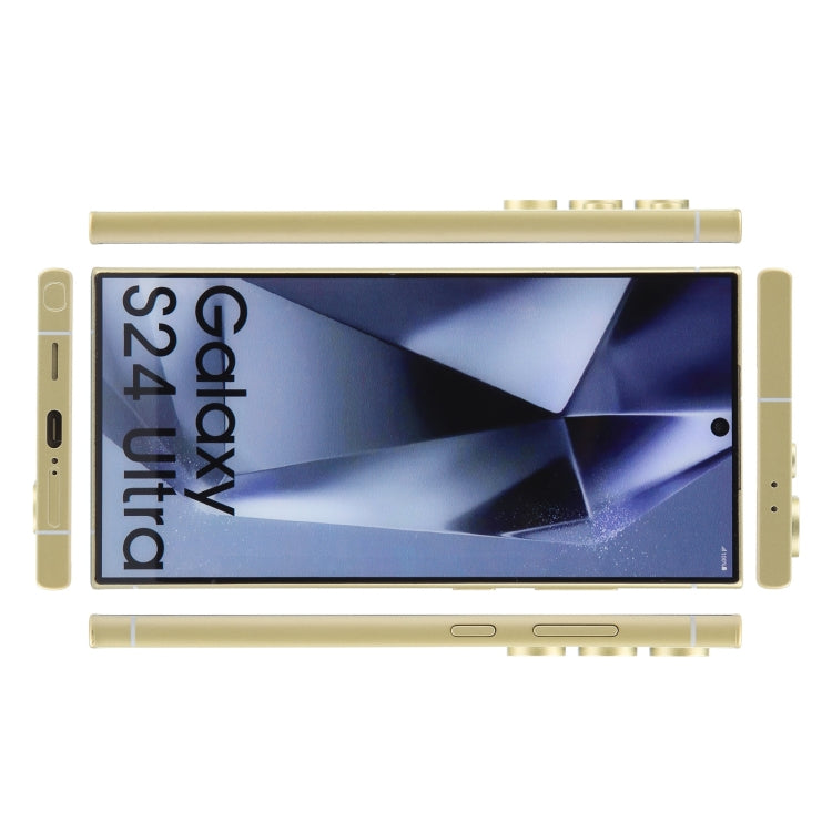 For Samsung Galaxy S24 Ultra 5G Color Screen Non-Working Fake Dummy Display Model (Yellow) - For Galaxy by PMC TechLife | Online Shopping South Africa | PMC TechLife