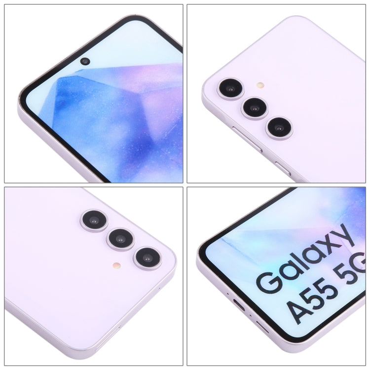 For Samsung Galaxy A55 5G Color Screen Non-Working Fake Dummy Display Model (Purple) - For Galaxy by PMC Jewellery | Online Shopping South Africa | PMC Jewellery | Buy Now Pay Later Mobicred