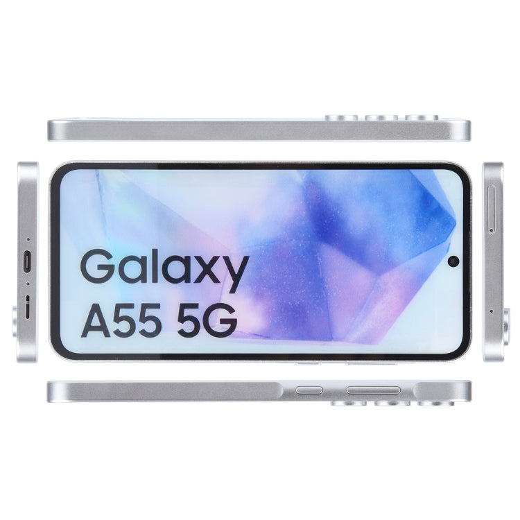 For Samsung Galaxy A55 5G Color Screen Non-Working Fake Dummy Display Model (White) - For Galaxy by PMC Jewellery | Online Shopping South Africa | PMC Jewellery | Buy Now Pay Later Mobicred