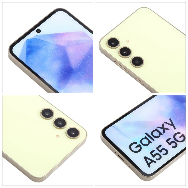 For Samsung Galaxy A55 5G Color Screen Non-Working Fake Dummy Display Model (Yellow) - free shipping - PMC Jewellery - Order now!