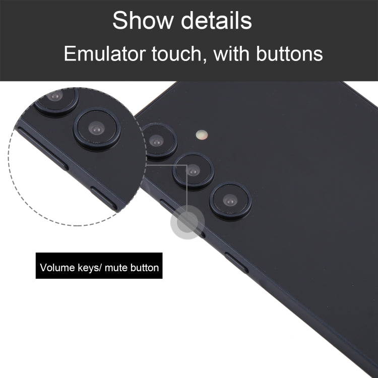 For Samsung Galaxy A55 5G Black Screen Non-Working Fake Dummy Display Model (Black) - For Galaxy by PMC Jewellery | Online Shopping South Africa | PMC Jewellery | Buy Now Pay Later Mobicred