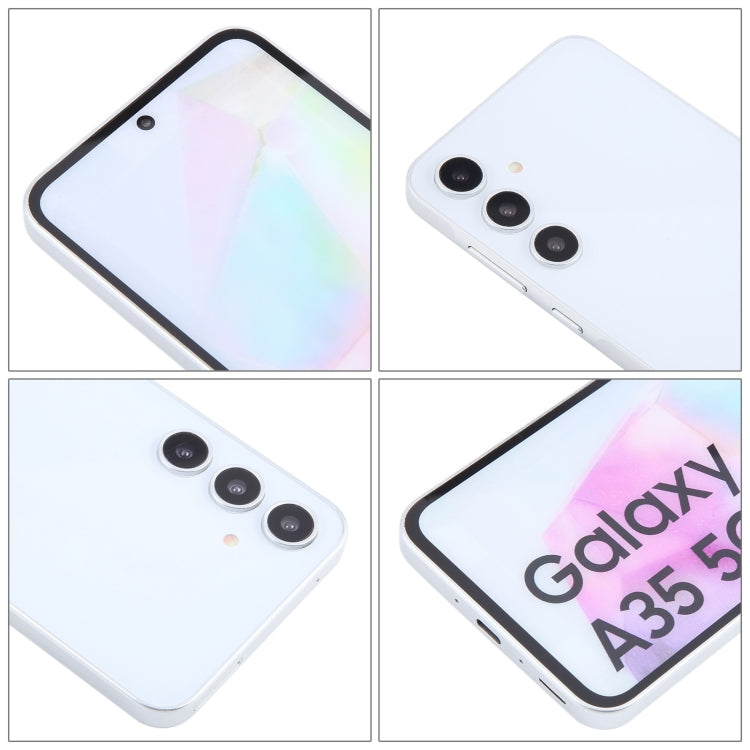 For Samsung Galaxy A35 5G Color Screen Non-Working Fake Dummy Display Model (White) - For Galaxy by PMC Jewellery | Online Shopping South Africa | PMC Jewellery | Buy Now Pay Later Mobicred
