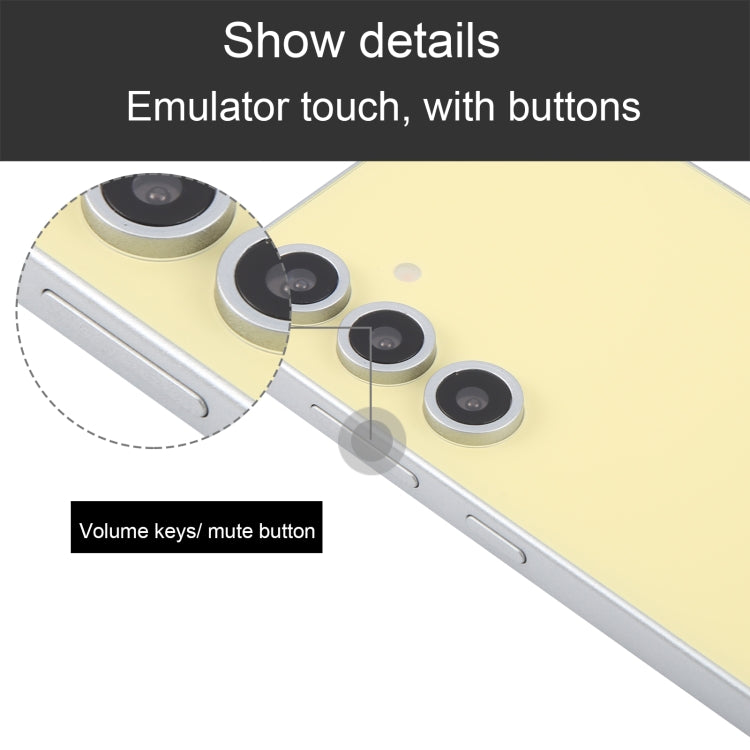 For Samsung Galaxy S24 FE 5G Black Screen Non-Working Fake Dummy Display Model (Yellow) - For Galaxy by PMC TechLife | Online Shopping South Africa | PMC TechLife | Buy Now Pay Later Mobicred