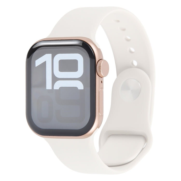 For Apple Watch Series 10 42mm Color Screen Non-Working Fake Dummy Display Model, For Photographing Watch-strap, No Watchband (Rose Gold) - Watch Model by PMC TechLife | Online Shopping South Africa | PMC TechLife | Buy Now Pay Later Mobicred