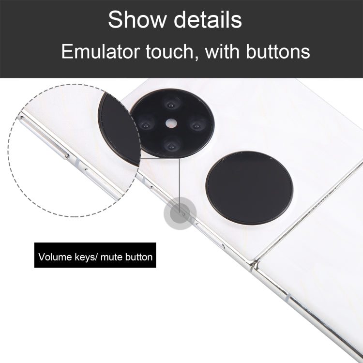 For Huawei Pocket 2 Black Screen Non-Working Fake Dummy Display Model (White) - free shipping - PMC Jewellery - Order now!