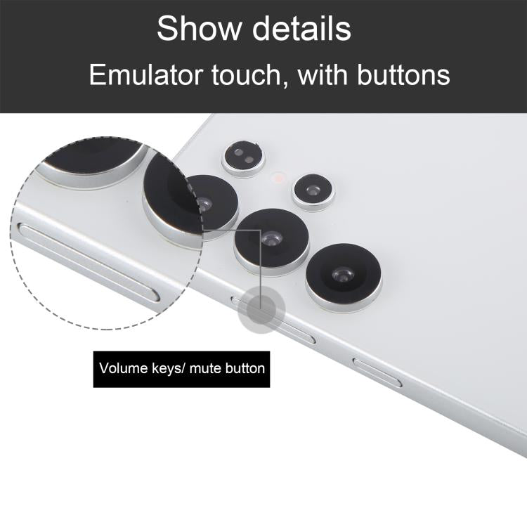 For Samsung Galaxy S25 Ultra 5G Black Screen Non-Working Fake Dummy Display Model (Silver) - For Galaxy by PMC TechLife | Online Shopping South Africa | PMC TechLife | Buy Now Pay Later Mobicred