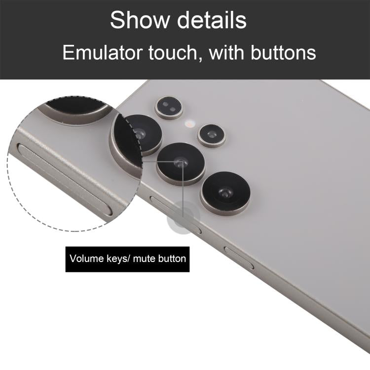 For Samsung Galaxy S25 Ultra 5G Black Screen Non-Working Fake Dummy Display Model (Grey) - For Galaxy by PMC TechLife | Online Shopping South Africa | PMC TechLife | Buy Now Pay Later Mobicred