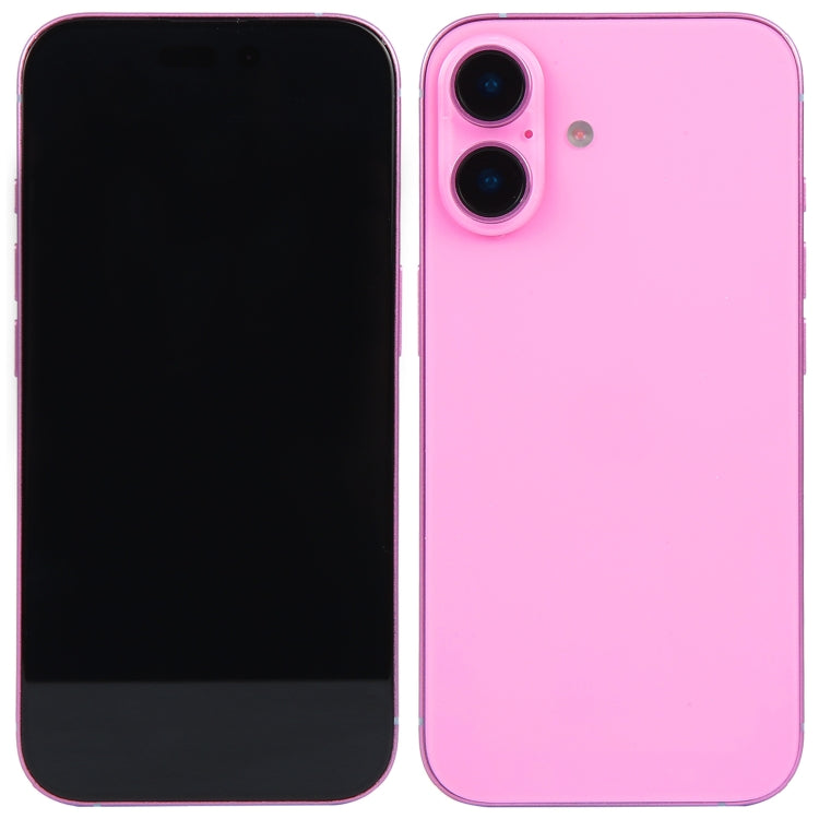 For iPhone 16 Plus Black Screen Non-Working Fake Dummy Display Model (Pink) - free shipping - PMC Jewellery - Order now!