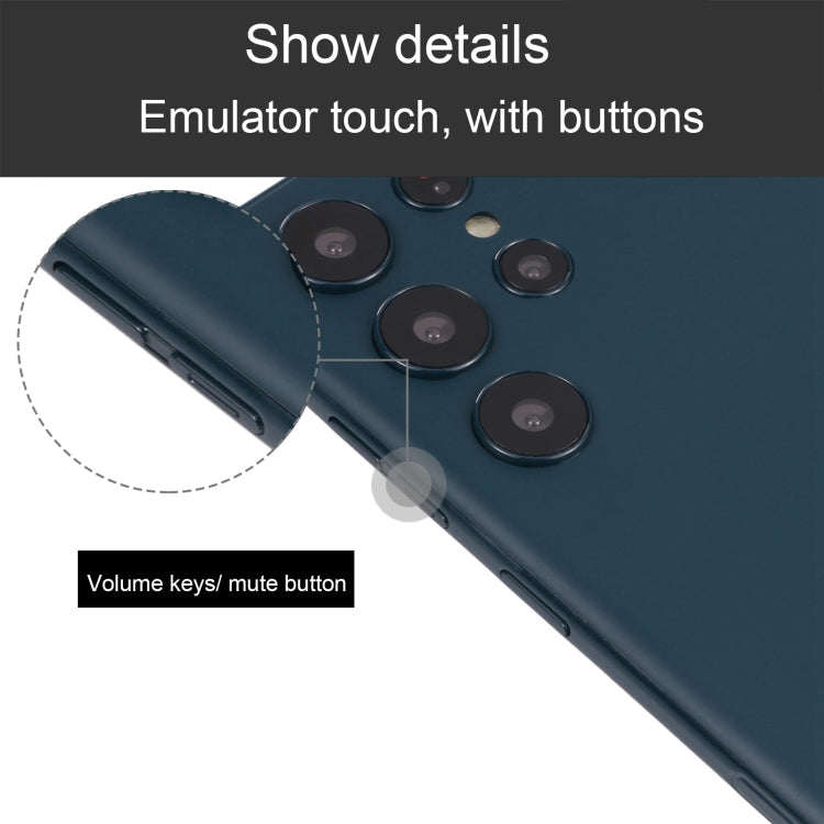 For Samsung Galaxy S22 Ultra 5G Color Screen Non-Working Fake Dummy Display Model(Green) - For Galaxy by PMC TechLife | Online Shopping South Africa | PMC TechLife