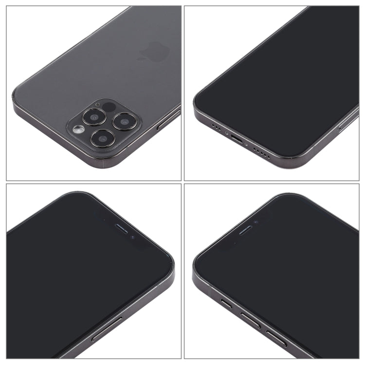 For iPhone 12 Pro Max Black Screen Non-Working Fake Dummy Display Model, Light Version(Black) - For iPhone & iPad by PMC TechLife | Online Shopping South Africa | PMC TechLife
