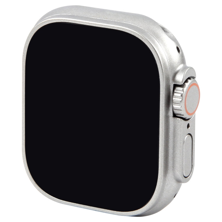 For Apple Watch Ultra 2 49mm Black Screen Non-Working Fake Dummy Display Model, For Photographing Watch-strap, No Watchband (Silver) - Watch Model by PMC TechLife | Online Shopping South Africa | PMC TechLife | Buy Now Pay Later Mobicred