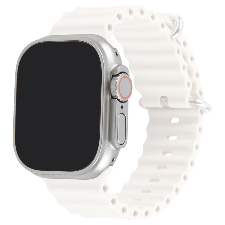 For Apple Watch Ultra 2 49mm Black Screen Non-Working Fake Dummy Display Model, For Photographing Watch-strap, No Watchband (Silver) - Watch Model by PMC TechLife | Online Shopping South Africa | PMC TechLife | Buy Now Pay Later Mobicred