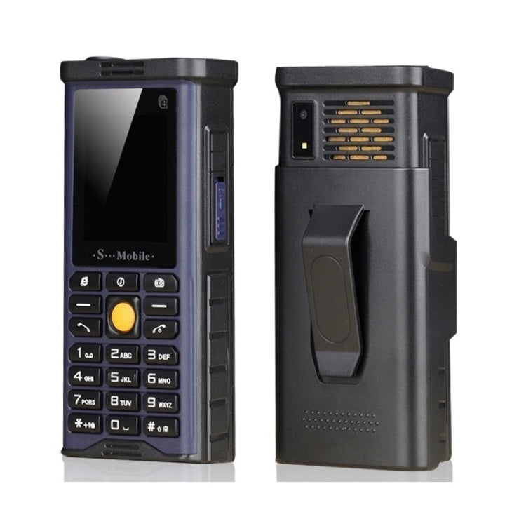 S-G8800 Triple Proofing Elder Phone, Waterproof Shockproof Dustproof, 2400mAh Battery, 2.2 inch, 21 Keys, LED Flashlight, FM, Quad SIM, with Antenna(Blue) - free shipping - PMc TechLife - Order now!